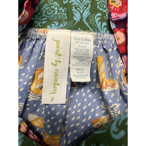 Matilda Jane Paint By Numbers Apron Dress Size 8 - Picture 4 of 4